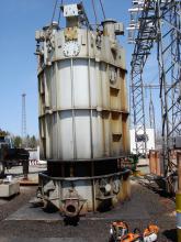 Project 5 Heavy Equipment Operating for removal of Transformer